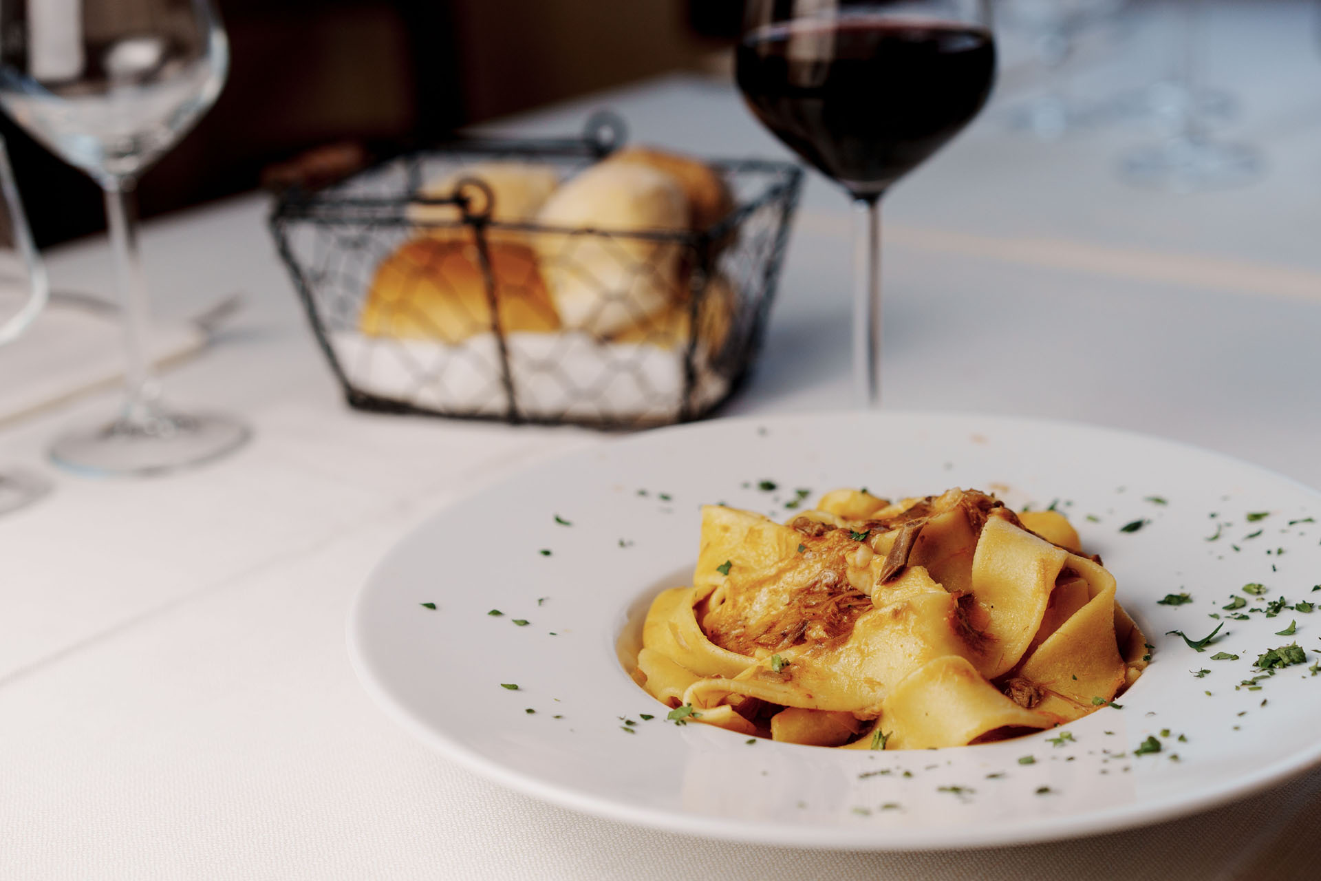 Un primo piatto tradizionale, sempre presente nel menù della trattoria Alla Fossetta.